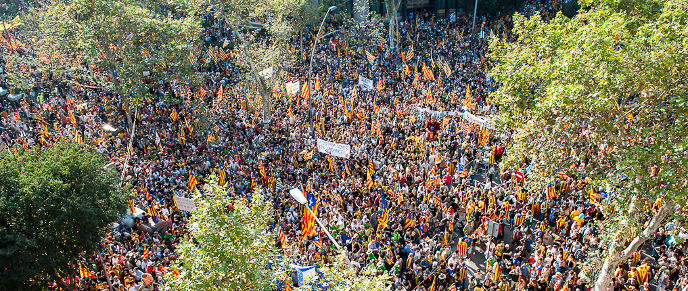 El referéndum por la autodeterminación. Votación