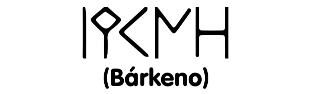 Barkeno (Barcelona) in Iberic Phoenician Script