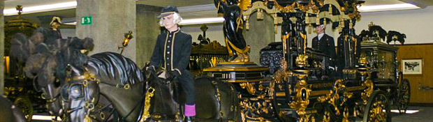Funeral Carriage Museum in Barcelona
